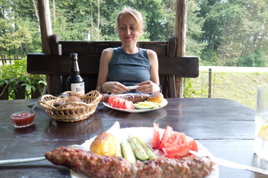 Kaltanėnai (Kołtyniany) - okazja do uzupełnienia zapasów i zjedzienia porządnego obiadu