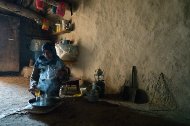 obowiązkowa herbata z miętą