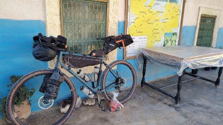 Max ze Stuttgartu dojechał tu na rowerze