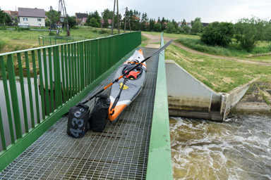 kolejny jaz za Tykocinem