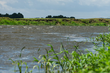 pogoda zepsuła się na dobre - bardzo silny wiatr zaczyna tworzyć fale