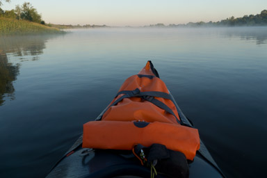 aby uciec przed nadchodzącym upałem wystarowałem już o 4 rano