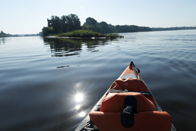 i koniec - po lewej Narew, po prawej Wisła