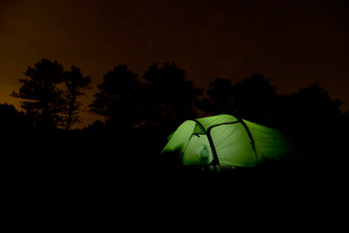 całą noc w okolicy kręciła się burza.