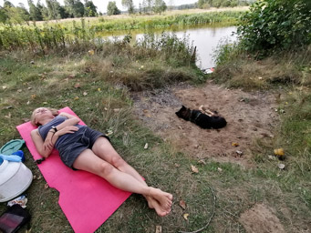 kolejne przeczekanie upału.