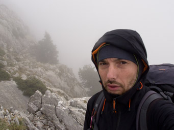 kolejan przełęcz pod Xerovouna, tym razem 1700mnpm